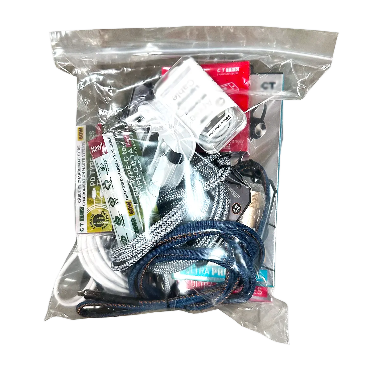 Mixed Bag of Tech Items - 12 Pieces Per Pack 25295 NOVELTY INC