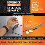 Glasses Repair Tool Kit - 6 Pieces Per Retail Ready Display 25322 ROUGHNECK