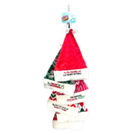 Christmas Santa Winter Hat with Merchandising Hang Strip - 6 Pieces Per Pack 25332 NOVELTY INC