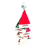 Christmas Santa Winter Hat with Merchandising Hang Strip - 6 Pieces Per Pack 25332 NOVELTY INC