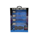 Blue Mood Car Lighting 4 Pack - 6 Pieces Per Retail Ready Display 25348 CAR VIBEZ