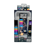 Solar Powered Light-Up License Plate Frame - 6 Pieces Per Retail Ready Display 25378 CAR VIBEZ