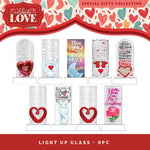 Valentine's Day Glass and Gift Assortment Floor Display - 57 Pieces Per Retail Ready Display 88574 KIPP BROTHERS