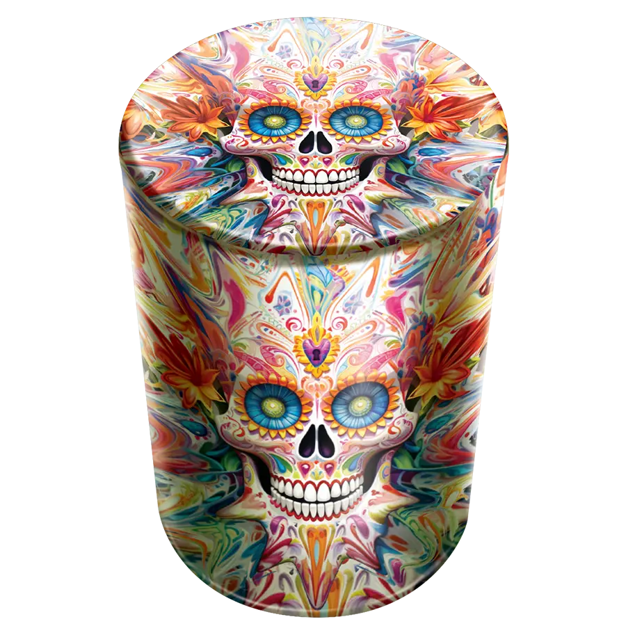 Full Print Butt Bucket Ashtray with LED Light - 6 Pieces Per Retail Ready Display 25480 SMOKEZILLA