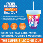 Silicone 8oz Kids Toddler Kiddo Super Cups - 6 Pieces Per Retail Ready Display 25604 ROUGHNECK