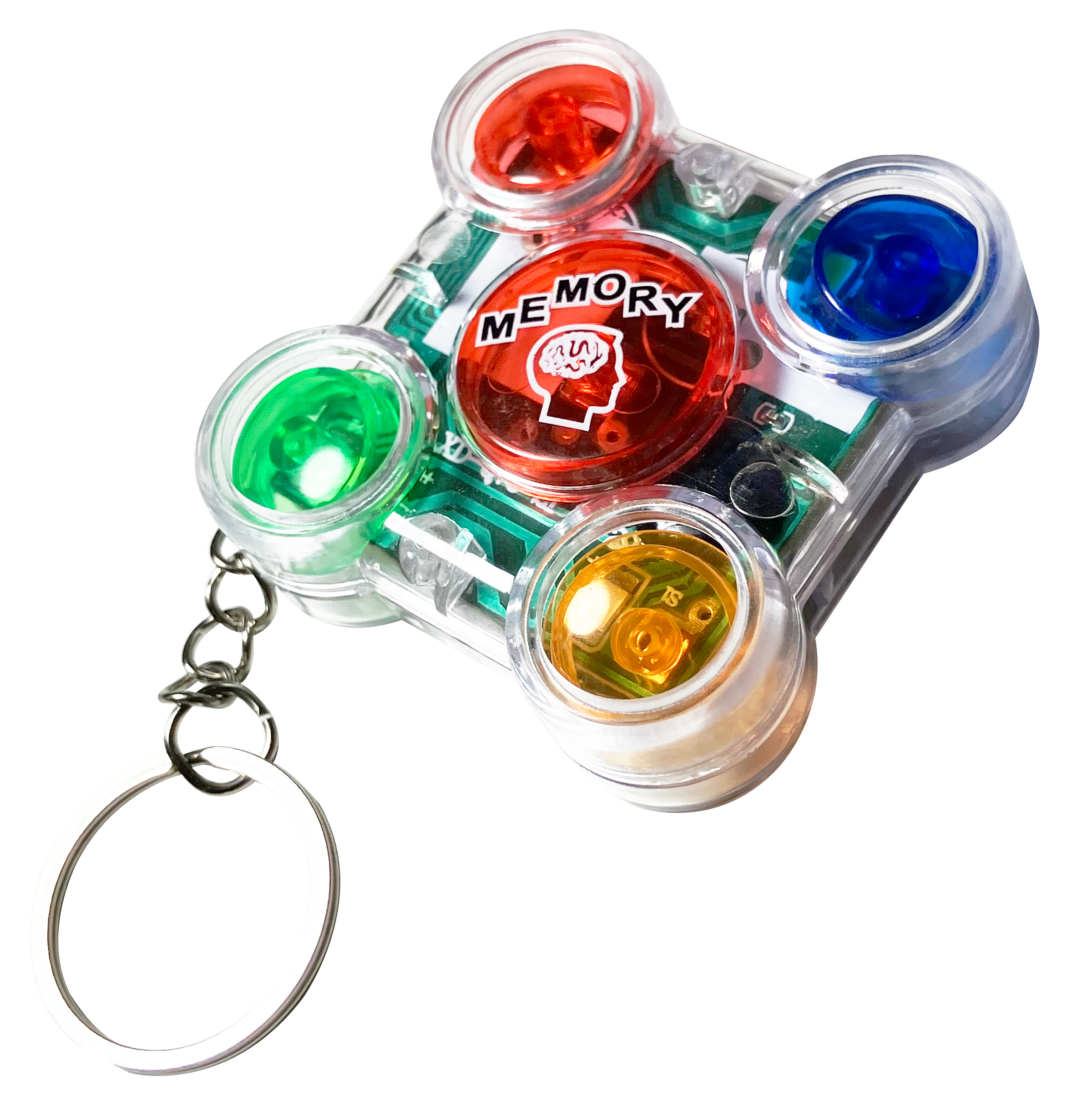 Memory Game Keychain - 6 Pieces Per Retail Ready Display 25936 KIPP BROTHERS