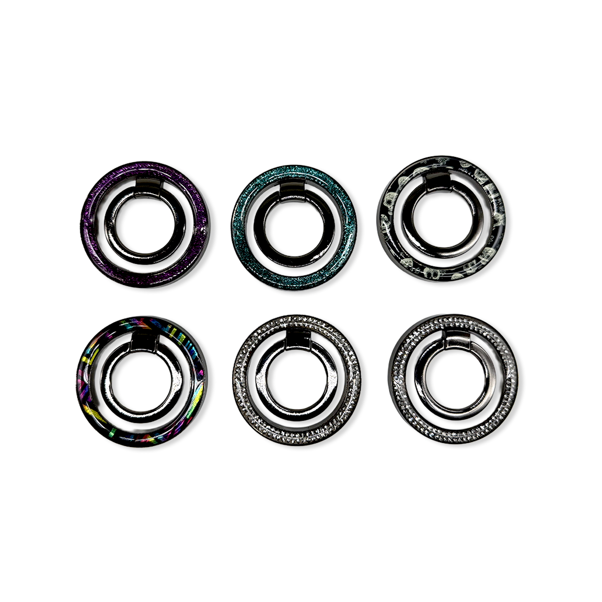Magnetic Phone Ring - 6 Pieces Per Retail Ready Display 26037 GADGET GEAR