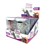 Bling Rhinestone Lighter Case - 12 Pieces Per Retail Ready Display 26101