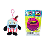 Llavero de peluche Monstruo Abrazable - 12 piezas por expositor listo para venta al por menor 26614