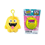 Llavero de peluche Monstruo Abrazable - 12 piezas por expositor listo para venta al por menor 26614