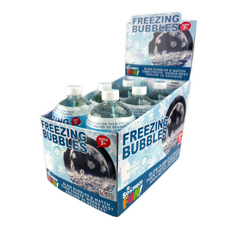Freezing Icy Bubbles - 12 Pieces Per Retail Ready Display 26154 KIPP BROTHERS