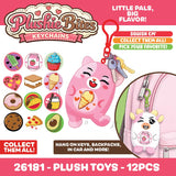 Llavero Plushie Bites - 12 Piezas por Expositor Listo para Venta al por Menor 26181