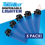 Grilling Center Lighter Assortment Floor Display - 74 Pieces Per Retail Ready Display Kit 88623 TORCH BLUE