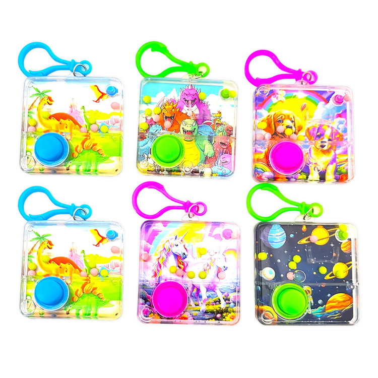 Aqua Ring Water Toss Game Keychain - 12 Pieces Per Retail Ready Display 26310 KIPP BROTHERS