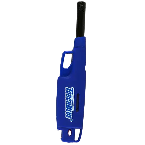 Mini Utility Torch Stick Lighter with LED Light - 12 Pieces Per Retail Ready Display 26327 TORCH BLUE