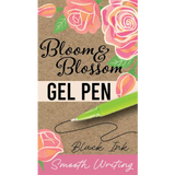 Bloom and Blossom Rose Gel Pen - 12 Pieces Per Display 26427