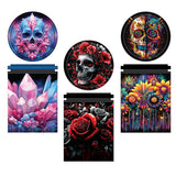 Full Print Butt Bucket Ashtray with LED Light - 6 Pieces Per Retail Ready Display 26430