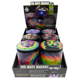 Cenicero "Butt Bucket" estampado completo con luz LED - 6 unidades por expositor listo para venta al por menor 26430