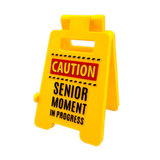 3D Standing Mood Caution Sign Assortment - 12 Pieces Per Retail Ready Display 26540