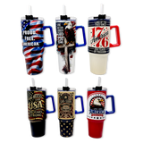 Patriotic USA 250 40oz Printed Cup - 6 Pieces Per Retail Ready Display 26541