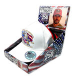 Gorra Patriótica Estadounidense EE. UU. 250 - 6 Piezas Por Exhibidor Listo Para Vender 26553