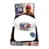 Gorra Patriótica Estadounidense EE. UU. 250 - 6 Piezas Por Exhibidor Listo Para Vender 26553