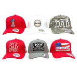 Father's Day Ball Cap Hat - 6 Pieces Per Retail Ready Display 26554