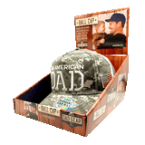 Gorra de béisbol patriótica para el Día del Padre - 6 unidades por expositor listo para la venta al por menor 26554