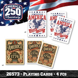 Patriotic USA 250 Floor Display - 58 Pieces Per Retail Ready Display Kit 88627