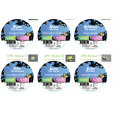 3D Printed Straw Decorations - 12 Pieces Per Retail Ready Display 26601