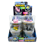 3D Printed Straw Decorations - 12 Pieces Per Retail Ready Display 26601