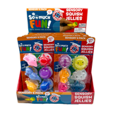 Assorted Squish Jellies- 12 Pieces Per Retail Ready Display 26604