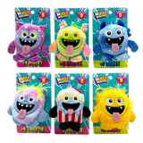 Llavero de peluche Monstruo Abrazable - 12 piezas por expositor listo para venta al por menor 26614