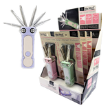 Lady Legend 8-In-1 Pocket Toolkit Multi-Tool with Lights - 6 Pieces Per Retail Ready Display 26619