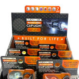Transparent Clip Light - 12 pieces Per Retail Ready Display 26623