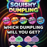 Fun Doh Squishy Misterioso Juguete de Dumpling - 12 Piezas por Expositor Listo para Venta al por Menor 26628