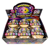 Fun Doh Squishy Misterioso Juguete de Dumpling - 12 Piezas por Expositor Listo para Venta al por Menor 26628