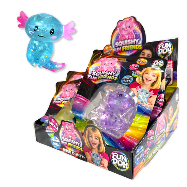 Fun Doh™ Squish and Squeeze Gummy Toy - 12 Pieces Per Retail Ready Display 26672