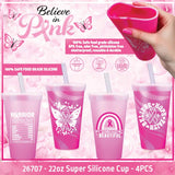 Believe in Pink Breast Cancer Awareness Hydration Impulse Assortment Floor Display - 75 Pieces Per Retail Ready Display Kit 88632