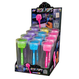 Fun Doh Desk Pops Squishy Cube Pen - 12 Pieces Per Display 26728