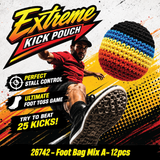 Kick Drop Foot Bag Game - 12 Pieces Per Retail Ready Display 26742