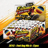 Kick Drop Foot Bag Game - 12 Pieces Per Retail Ready Display 26742
