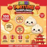 Fun Doh SquishZilla™ Fortune Cookie Dumpling Toy - 12 pieces Per Retail Ready Display 26857