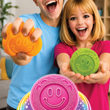 Fun Doh Fuzz Face Squishy Slow-Release Toy - 12 Pieces Per Retail Ready Display 26862