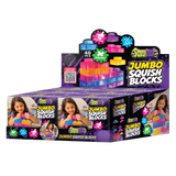 Fun Doh SquishZilla Large Squish Blocks - 6 Pieces Per Retail Ready Display 26870