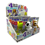 Clip-on Soft Plush Friends - 12 Pieces Per Retail Ready Display 26872
