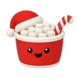Fun Doh™ Squishmas Snack Shop Squishies - 12 Pieces Per Retail Ready Display 26892