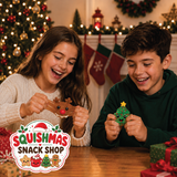 Fun Doh™ Squishmas Snack Shop Squishies - 12 Pieces Per Retail Ready Display 26892