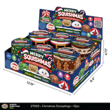 Fun Doh™ Merry Squishmas Squishy Christmas Dumplings - 12 Pieces Per Retail Ready Display 27003
