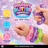 Fun Doh™ Squishy Glitter Bracelet - 12 Pieces Per Retail Ready Display 27200